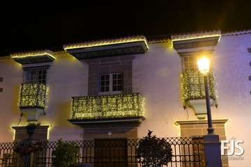 La Navidad ya ilumina Telde/Francisco Javier Santana y Antonio Alí.